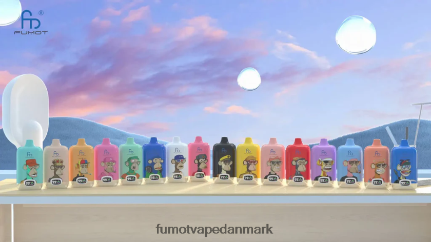Fumot Vape Flavors - Fumot Digital Box engangs vape pod 12000 - 20ml (1 stk) 4686X6157 vandmelon is