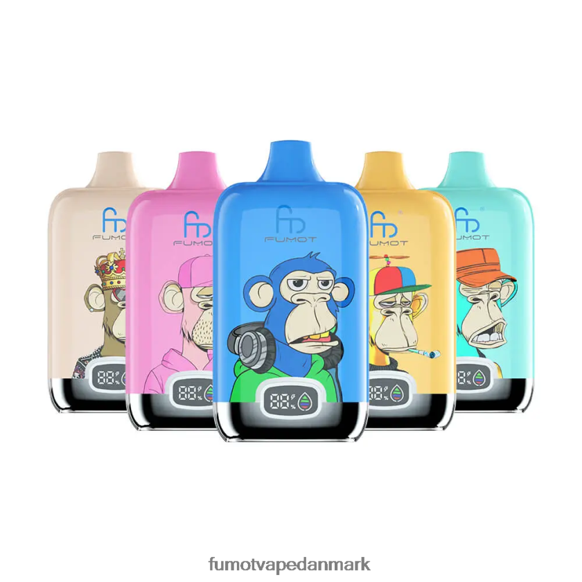 Fumot Vape Flavors - Fumot Digital Box engangs vape pod 12000 - 20ml (1 stk) 4686X6157 vandmelon is