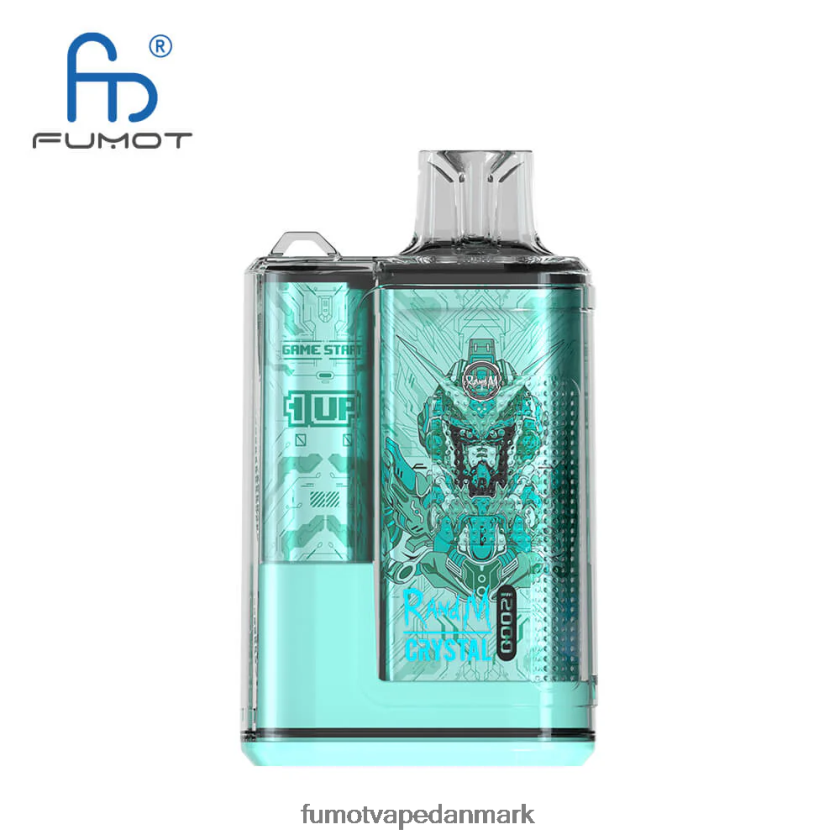 Fumot Danmark - Fumot Crystal 1 stk - 12000 engangs vape boks 20ml 4686X6271 blandede bær