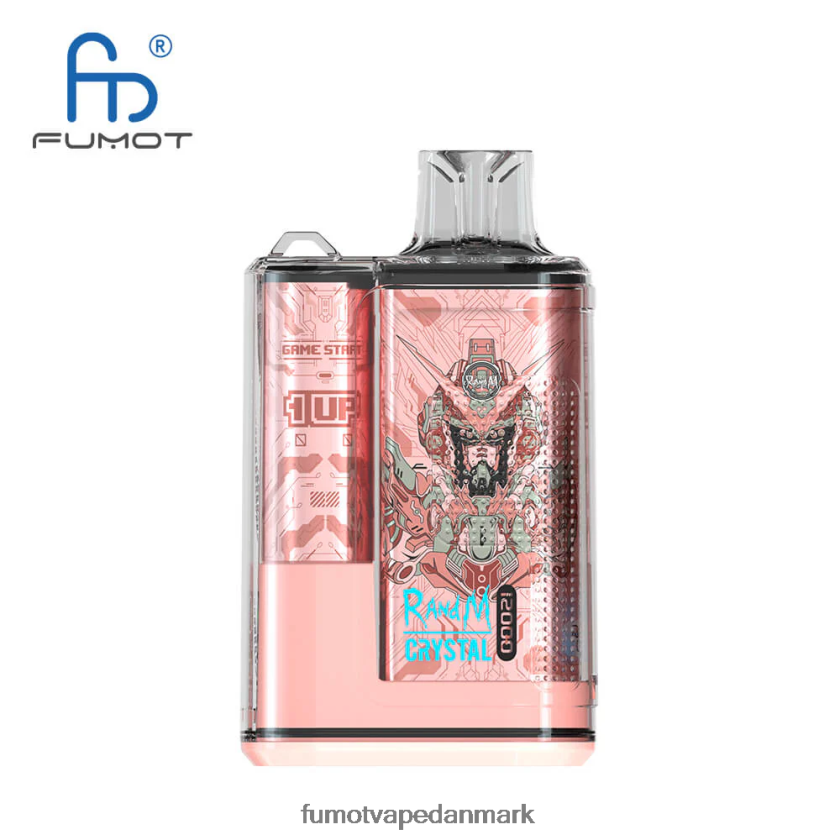 Fumot Danmark - Fumot Crystal 1 stk - 12000 engangs vape boks 20ml 4686X6271 blandede bær