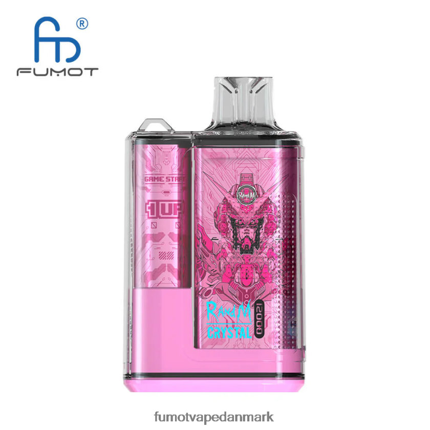 Fumot Danmark - Fumot Crystal 1 stk - 12000 engangs vape boks 20ml 4686X6271 blandede bær