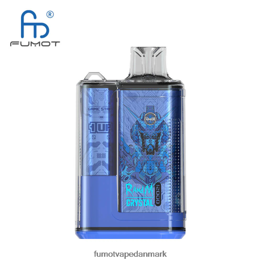 Fumot Danmark - Fumot Crystal 1 stk - 12000 engangs vape boks 20ml 4686X6271 blandede bær