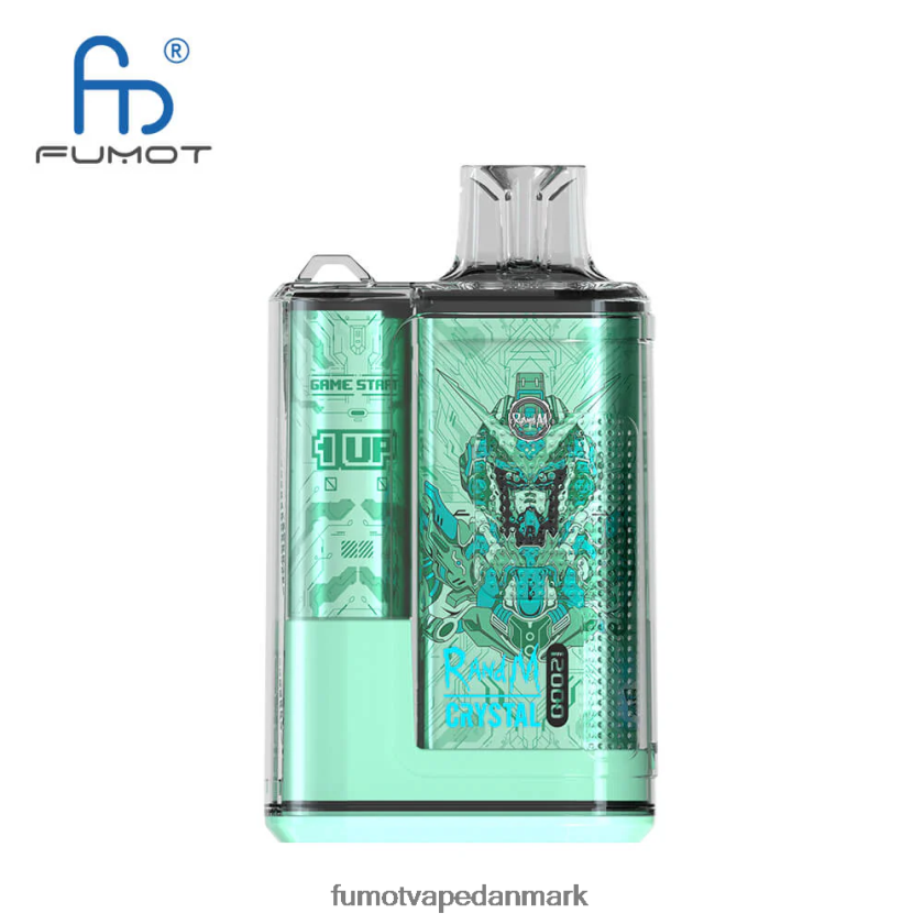 Fumot Danmark - Fumot Crystal 1 stk - 12000 engangs vape boks 20ml 4686X6271 blandede bær