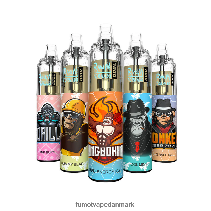 Fumot Danmark - Fumot Tornado 0% 7000 engangs vape pen - 14ml (1 stk) 4686X6501 bingo crush