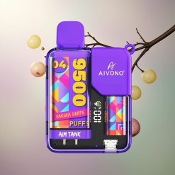 Aivono Aim Tank 9500 Blomstrende Kirsebær Druer med 650mAh og 18ml